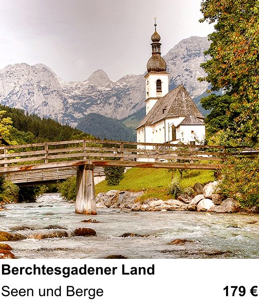Praxisorientierter Fotoworkshop mit dem Thema Berchtesgadener Land: Seen und Berge